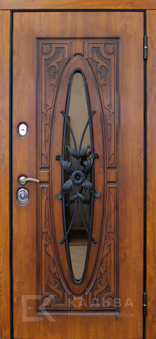 Фото «Дверь с ковкой №23»