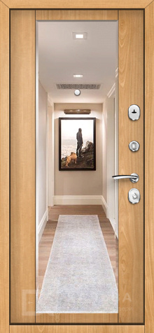 Фото №2 «Дверь с зеркалом №46»